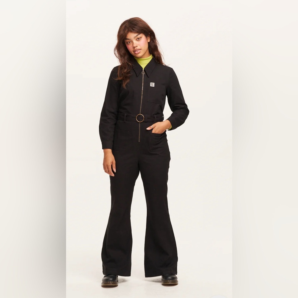NWT - Lucy and Yak Maggie Black Jumpsuit (Size US 6)